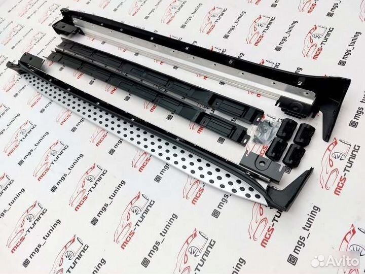 Пороги Mercedes GL X164 / Подножки Мерседес гл 164