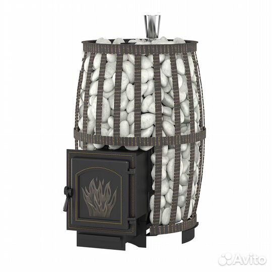 Печь Для Бани везувий Легенда Русский пар Ковка 24