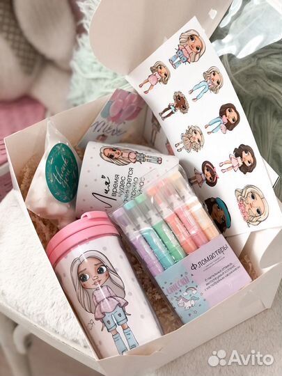 Подарочный бокс/box/подарок для девочки