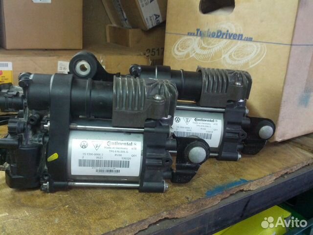 Компрессор пневмоподвески VW Audi Porsche Volvo Je