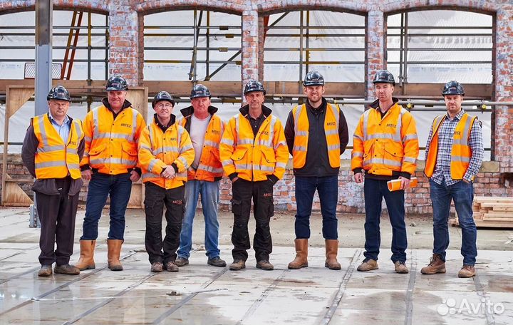 Рабочие строительных специальностей