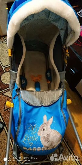 Сани коляска детские ника