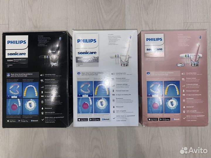Новая умная зубная щетка Philips Sonicare 9300