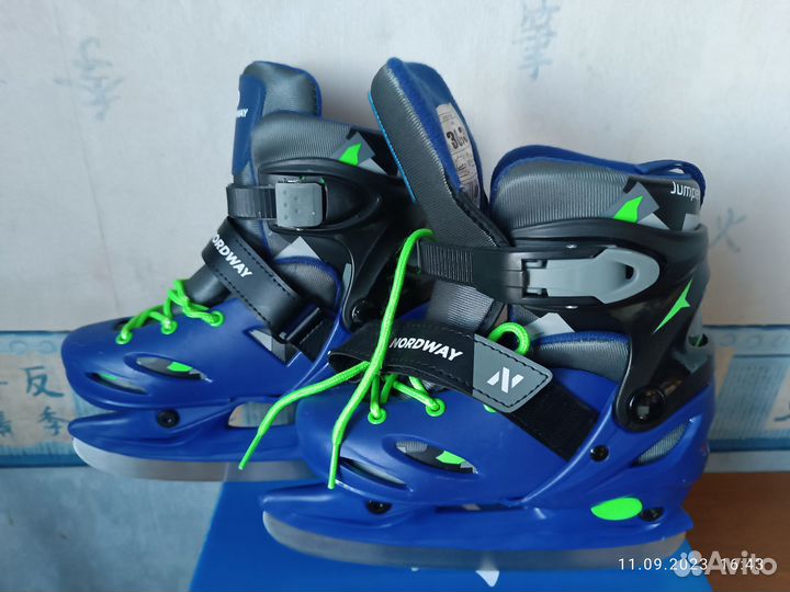 Коньки детские раздвижные