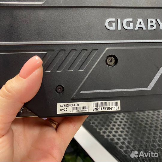 Видеокарта gigabyte RTX 2060