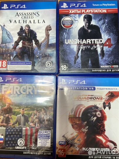 Игры для приставок ps4