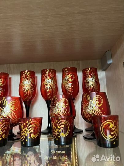 Хрустальные бокалы