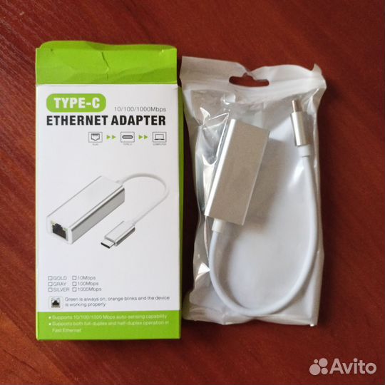 Сетевой Ethernet адаптер USB-С - LAN