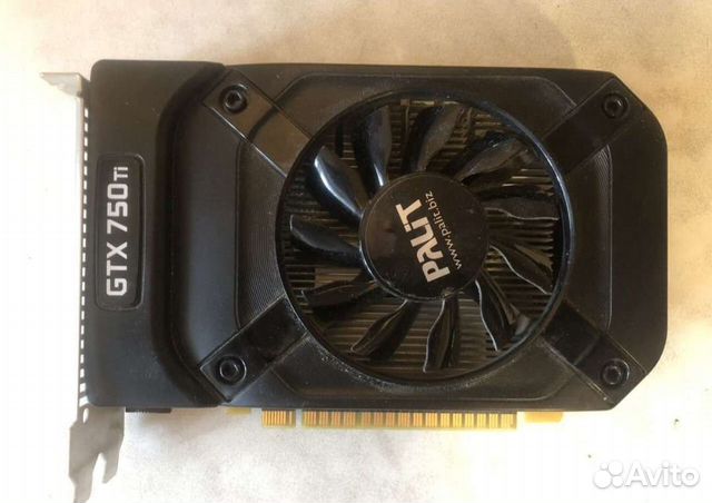 Видеокарта gtx 750ti 2gb купить в Москве | Электроника | Авито