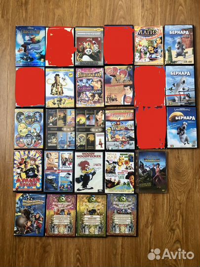 Dvd диски мультфильмы, фильмы