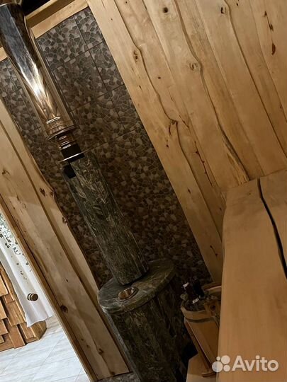 Новая Баня на дровах с бассейном