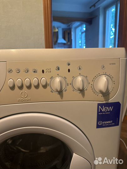 Стиральная машина бу indesit W105TX