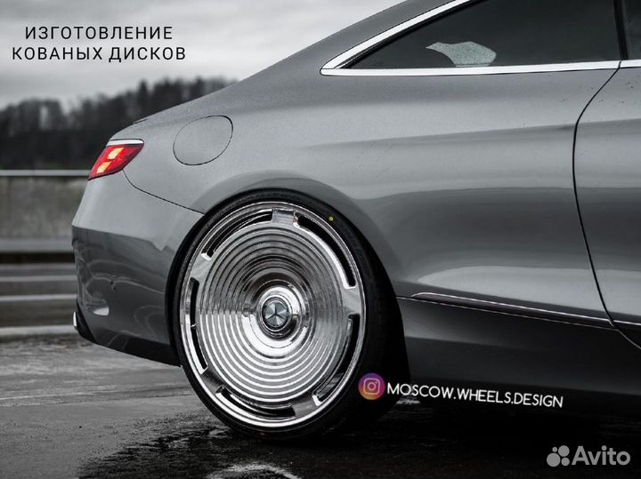 Кованые диски R21 на Mercedes-Benz S-Class Coupe