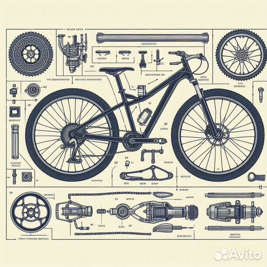 Запчасти для велосипеда