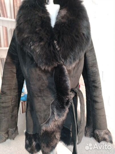 Дубленка натуральная женская короткая