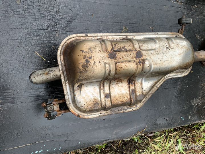 Выхлопная система целиком глушитель kia rio 2