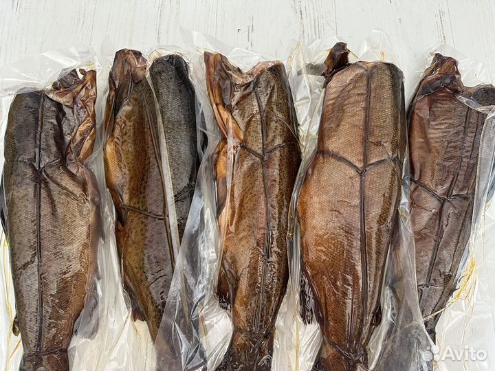 Форель горячего копчения