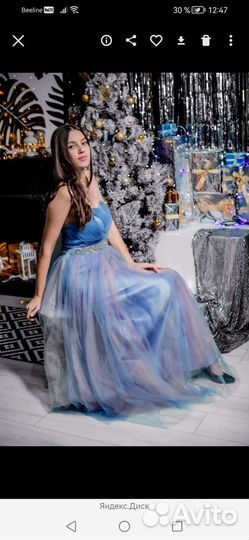 Платье на выпускной в пол