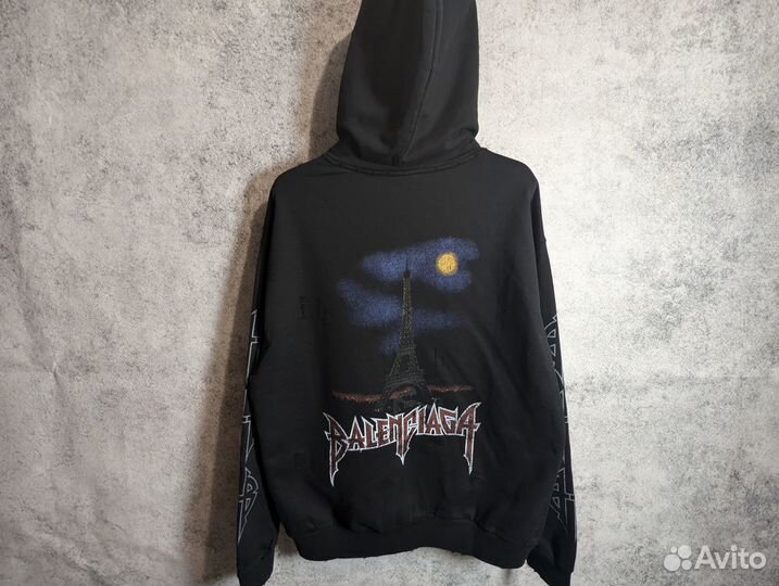 Зип худи баленсиага