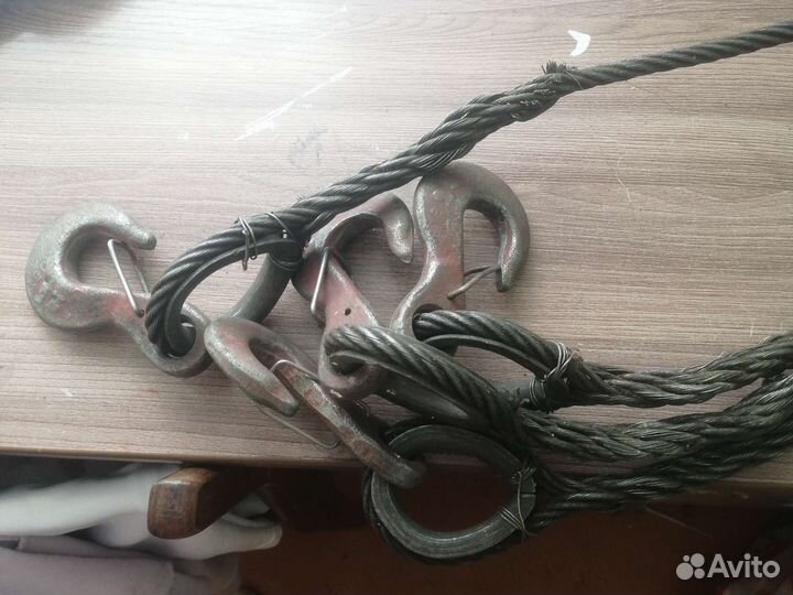 Стропы паук 4 крюка