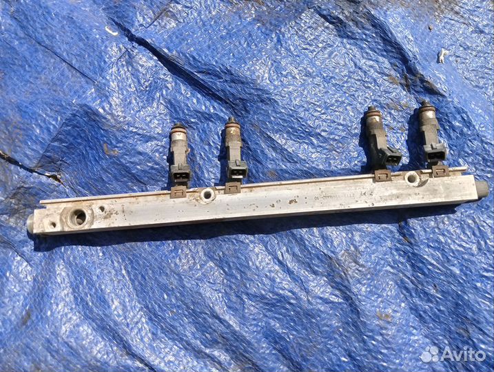 Топливная рампа с форсунками ваз 2114 1.5 8 кл