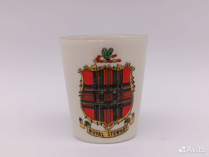 Стопка миниатюрная 4,5 см Англия фарфор сер. X