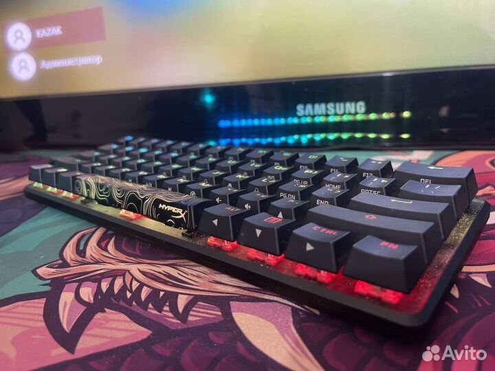 Клавиатура проводная HyperX Alloy Origins