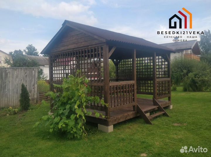 Беседка для дачи