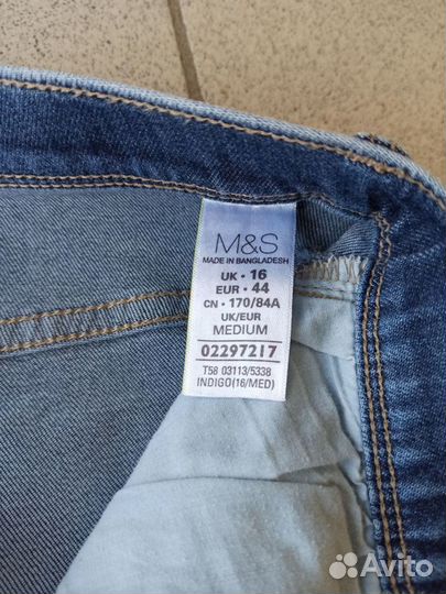 Джинсовые капри - Marks&Spencer, 54 размер