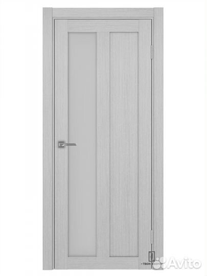 Дверь межкомнатная Оптима Порте 521.21, дуб серый