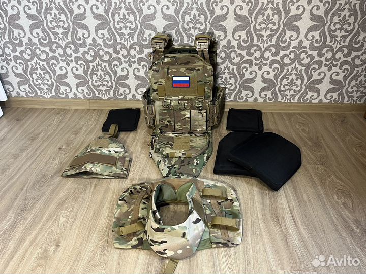 Бронежилет плитник в сборе