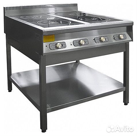 Плита индукционная 4 конфорки пищтех