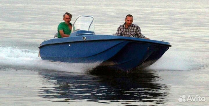 Мотолодка Кайман 40S (тримаран), мотор 9,8-50 л.с