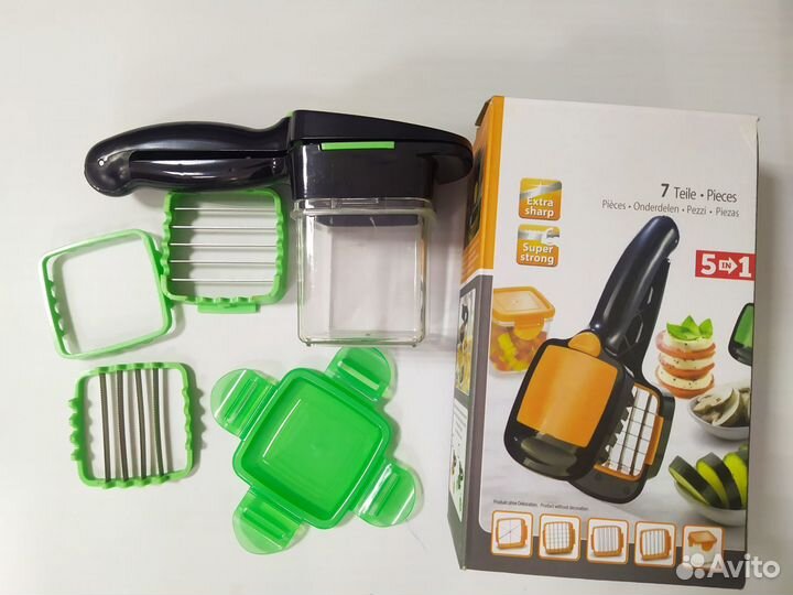 Овощерезка с контейнером Nicer Dicer Quick