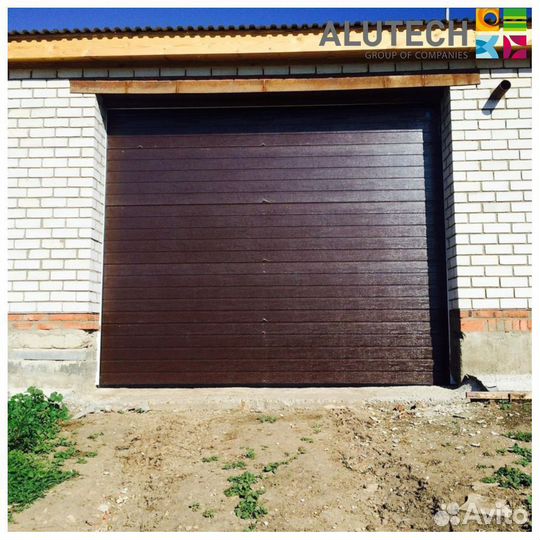 Гаражные ворота alutech