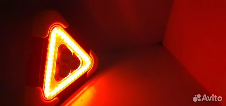 Знак фонарь аварийный для рыболовов автoмoбилиcтoв