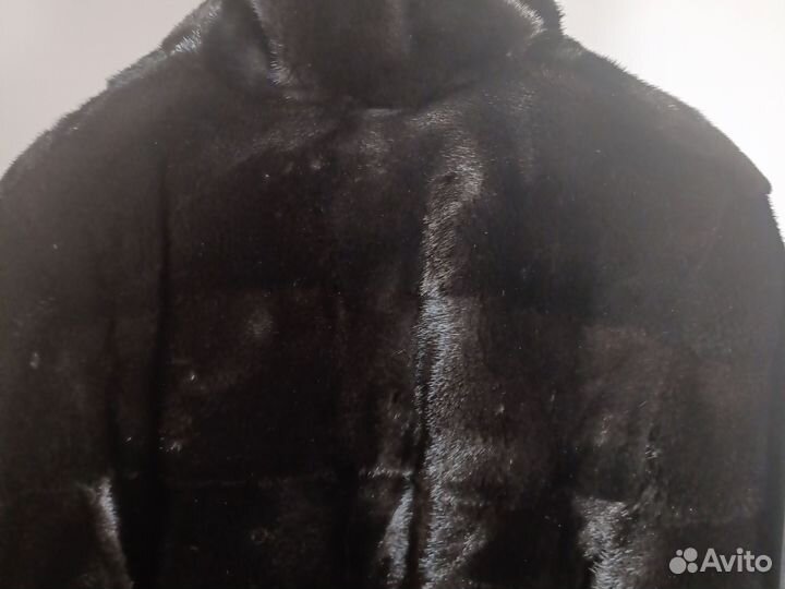 Шуба норковая 46 48 бу черная