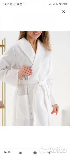 Халат вафельный