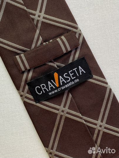 Галстук 100% шёлк Германия ромбы