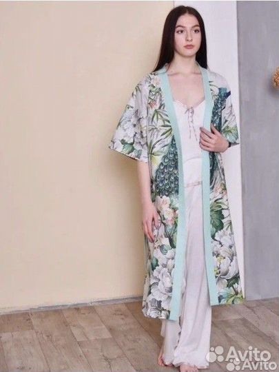 Халат из хлопка