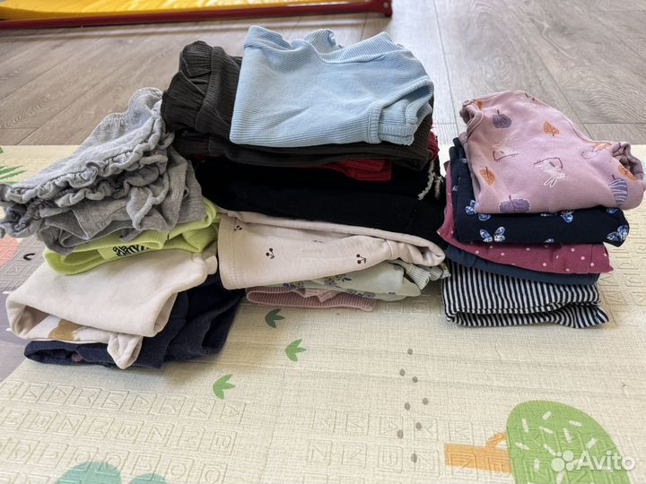 Детские вещи на девочку пакетом 86 92