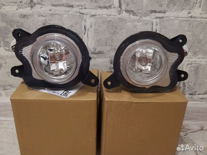 Фары противотуманные комплект Chery amulet