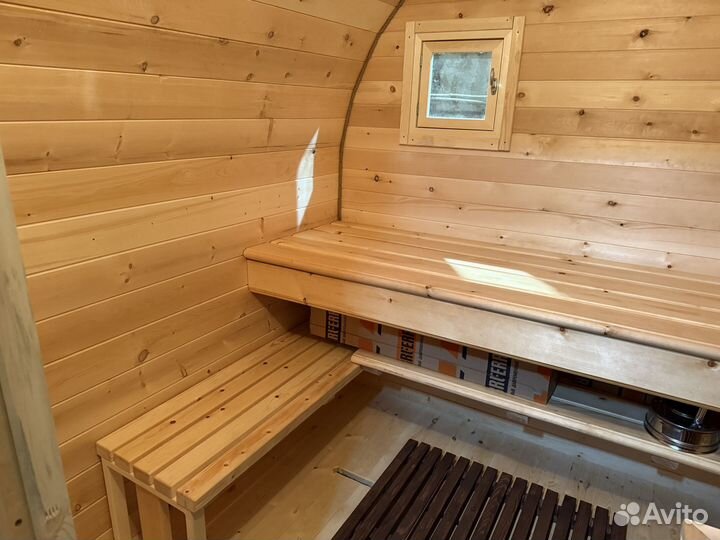 Полу баня-бочка Кедровая от производителя