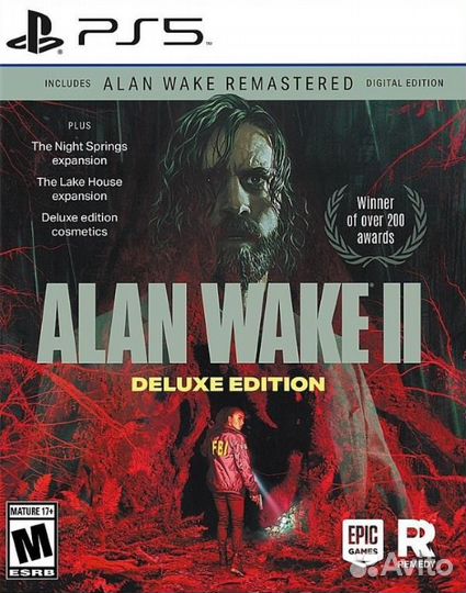 Alan wake 2 ps5 диск