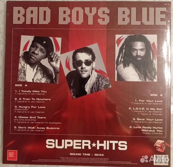 Виниловая пластинка Bad Boys Blue