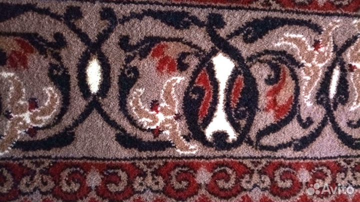 Винтажный ковер шерстяной 2 Х 3 СССР как новый