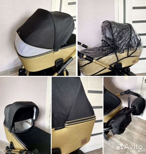 Коляска adamex 3 в 1 бу