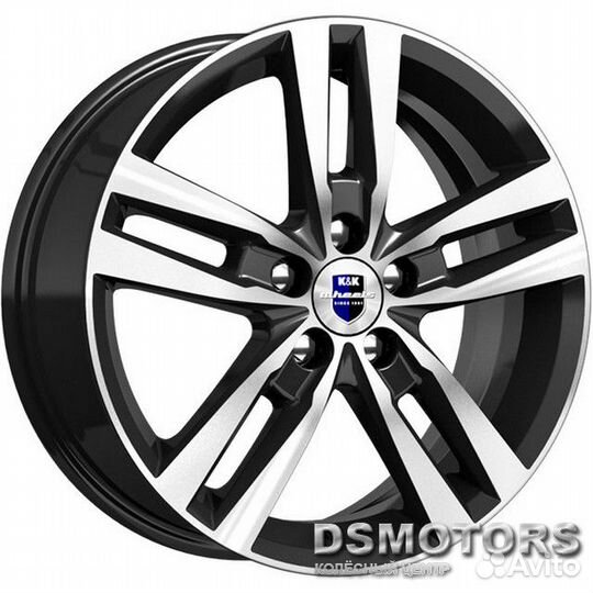 Диски Rassvet 6.5/16 5x114.3 ET38 d67.1 алмаз чёрн