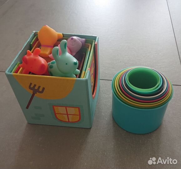 Djeco Topanifarm Топанимо Ферма, ELC Пирамида