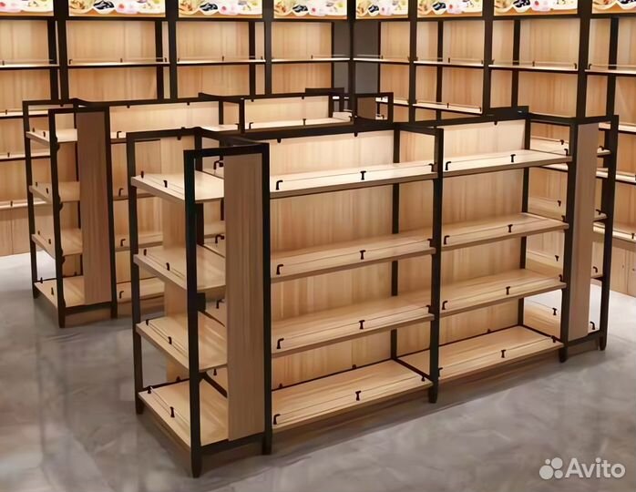 Витрина стеллаж для одежды